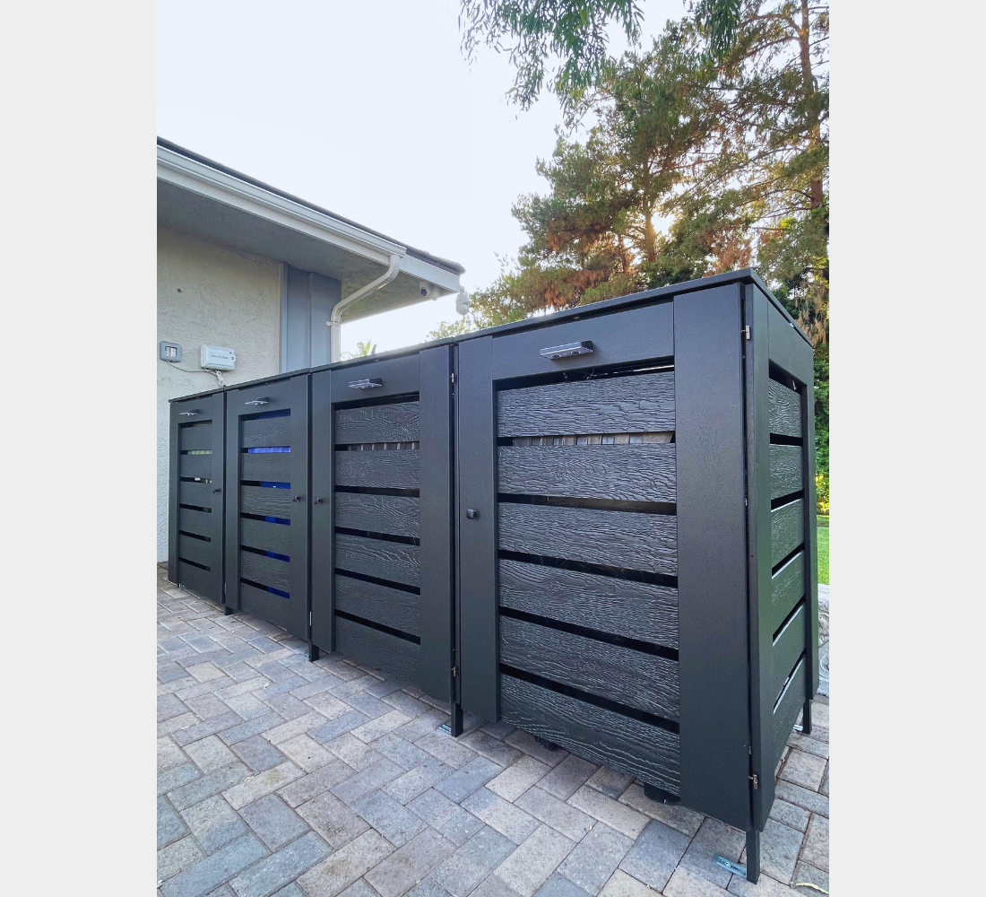 PVC / Box for 4 bins
