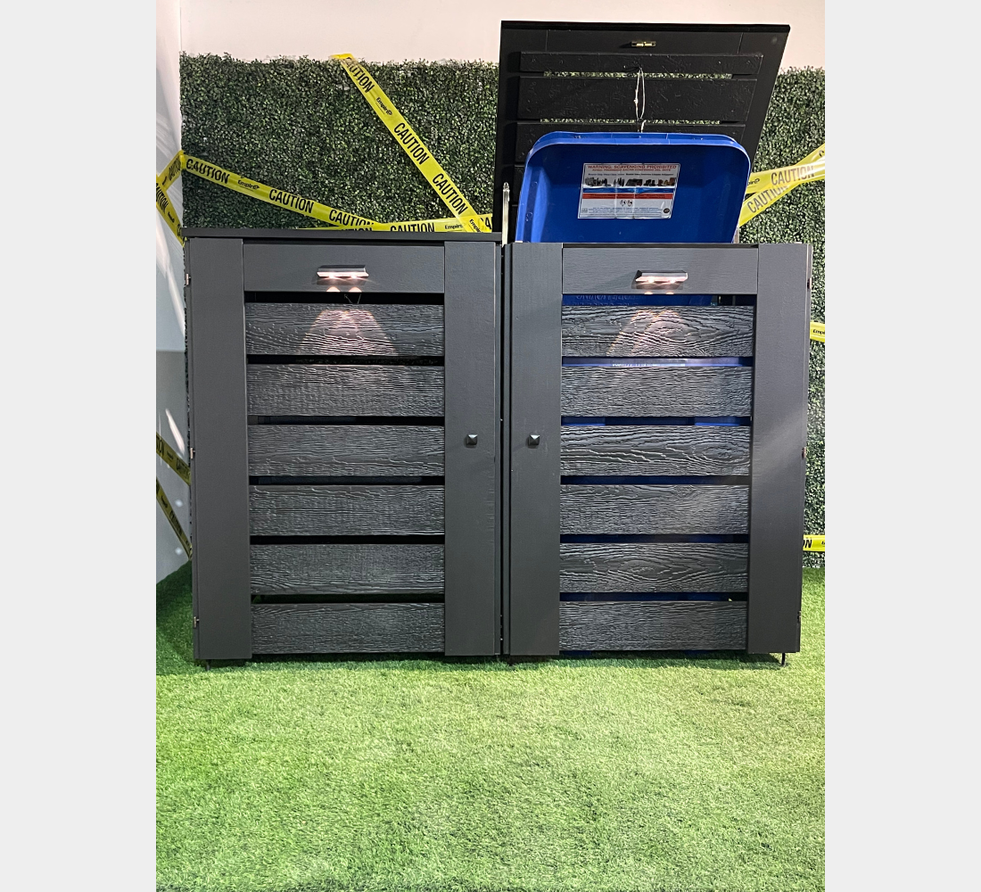 PVC / Box for 2 bins