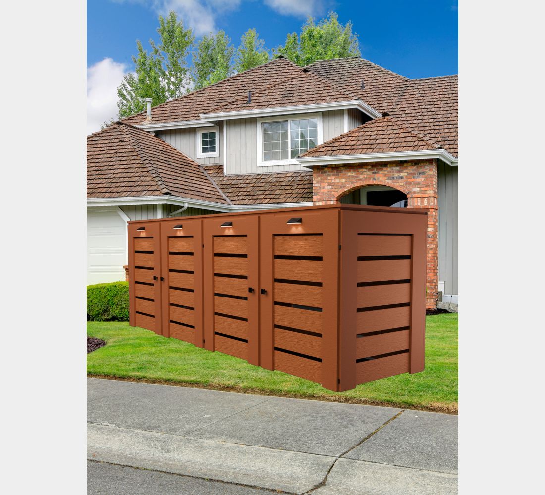 PVC / Box for 4 bins