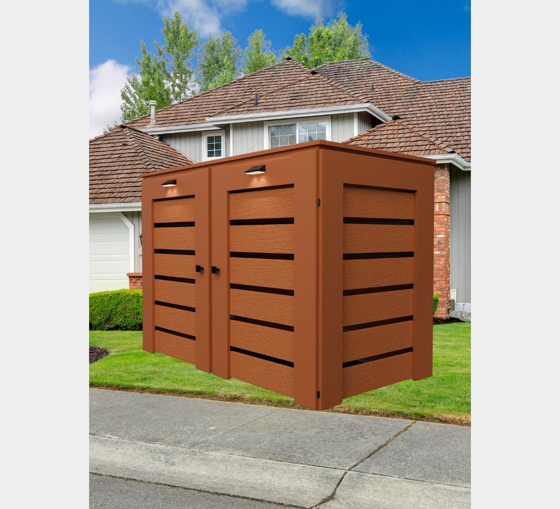 PVC / Box for 2 bins