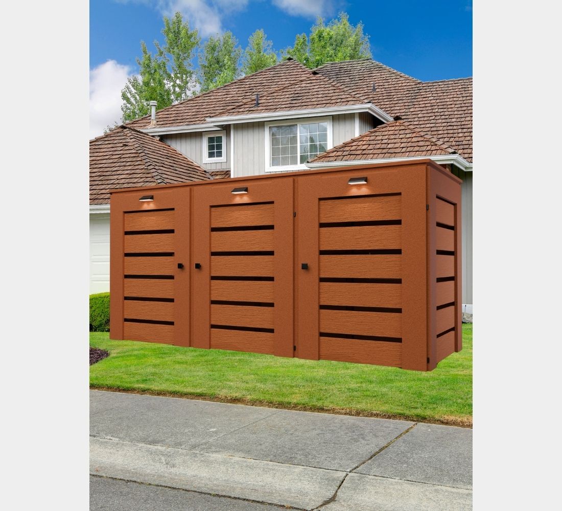 PVC / Box for 3 bins