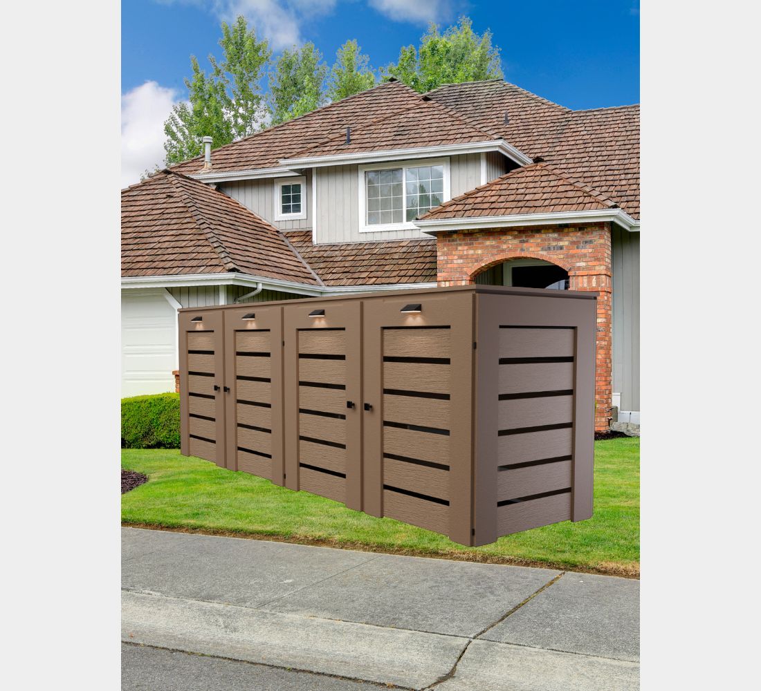 PVC / Box for 4 bins