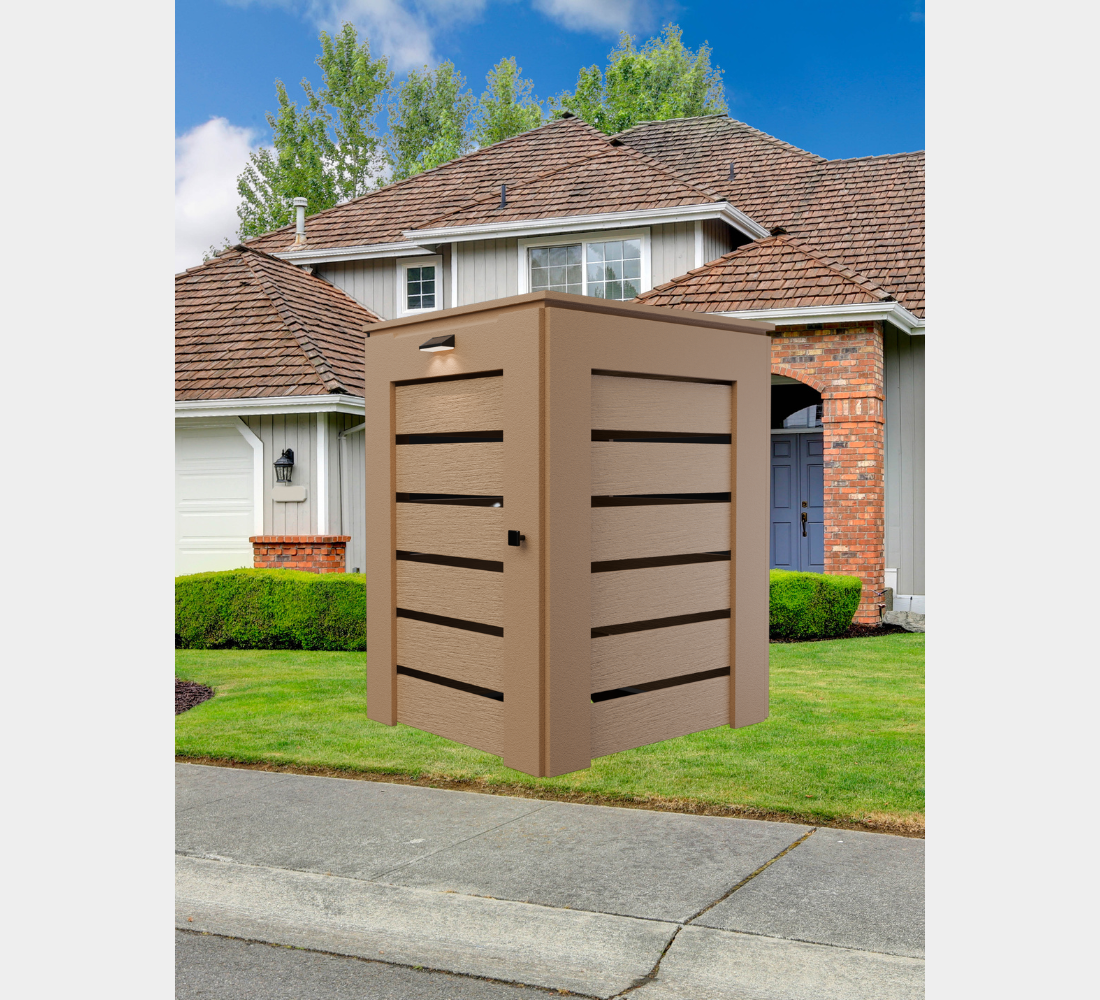 PVC / Box for 1 bin