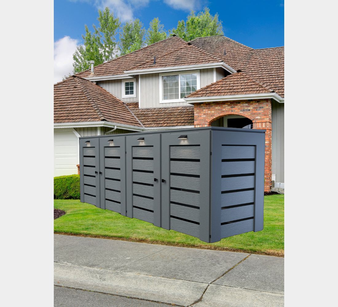 PVC / Box for 4 bins