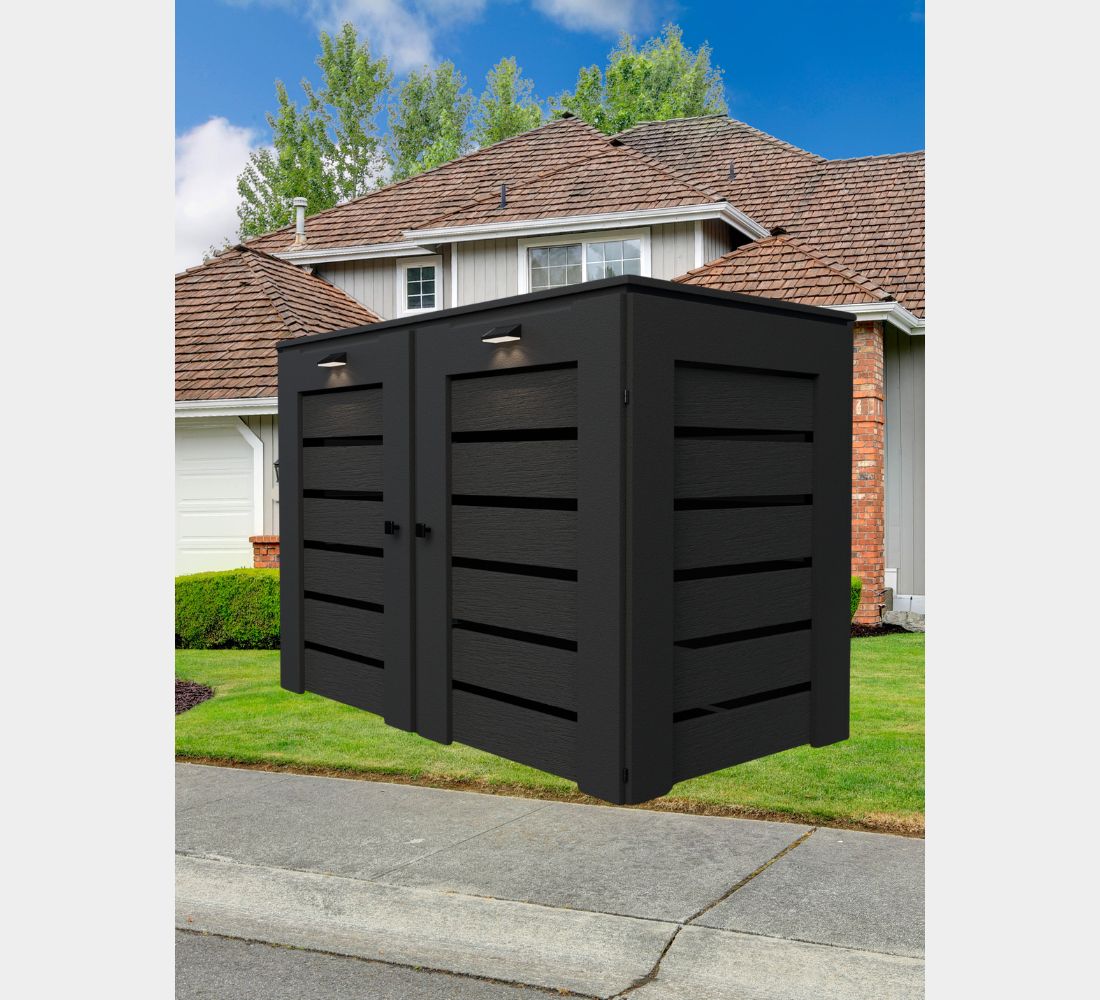 PVC / Box for 2 bins