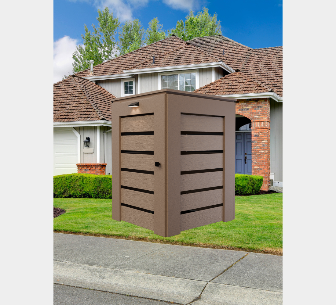 PVC / Box for 1 bin