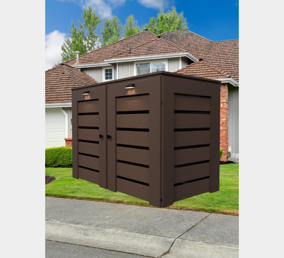 PVC / Box for 2 bins