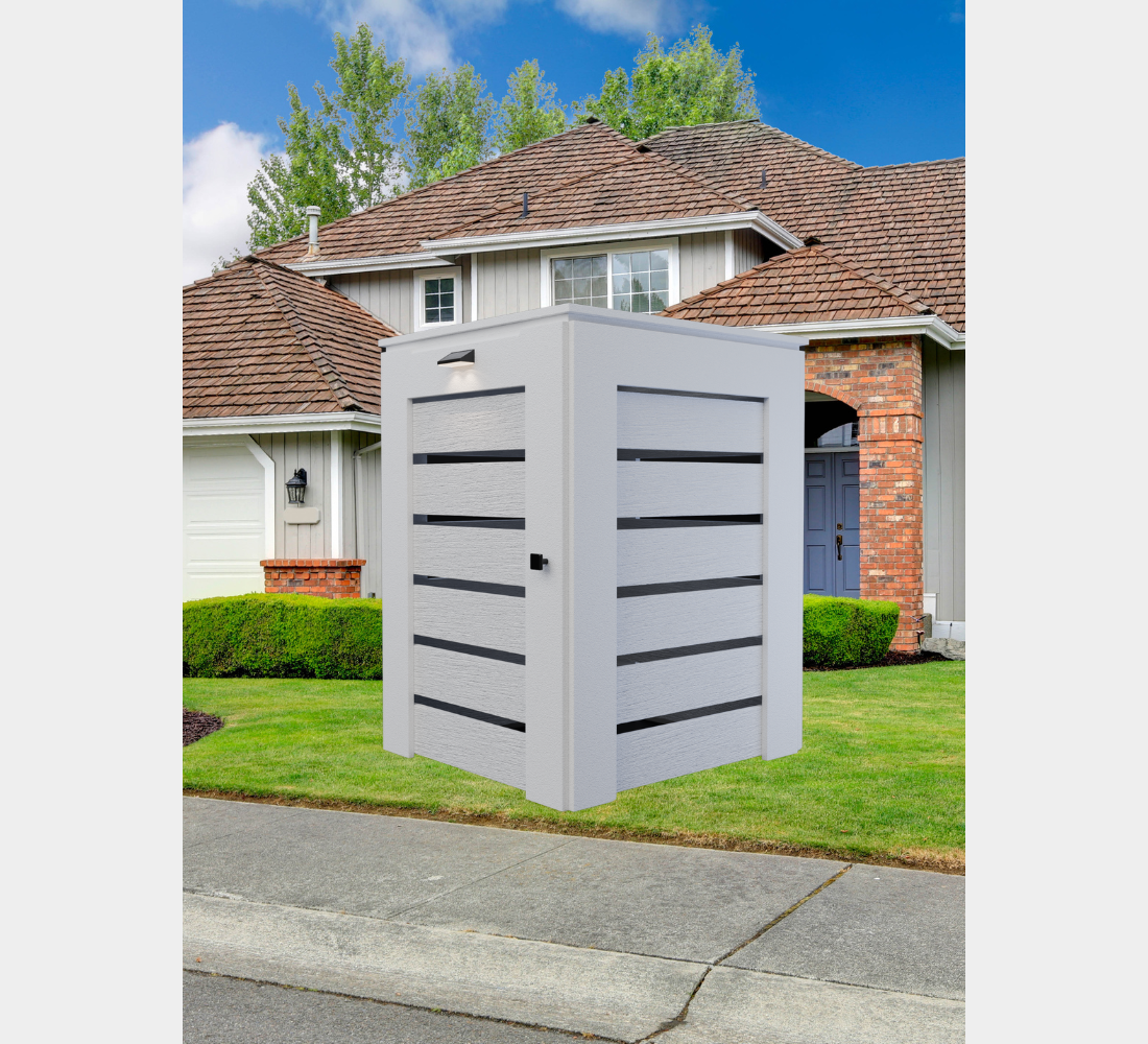 PVC / Box for 1 bin
