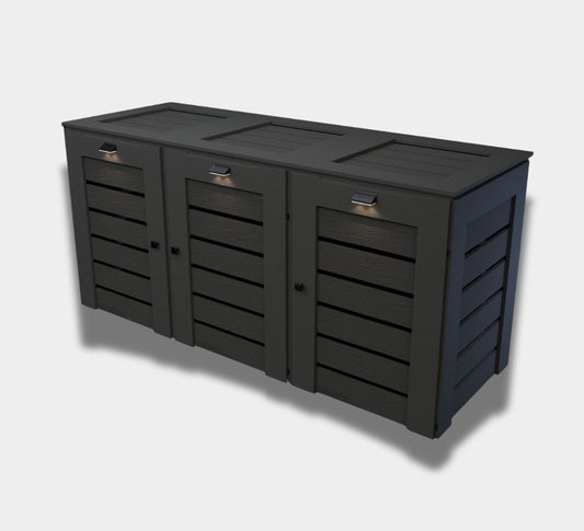 PVC / Box for 3 bins