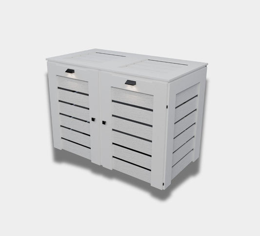 PVC / Box for 2 bins
