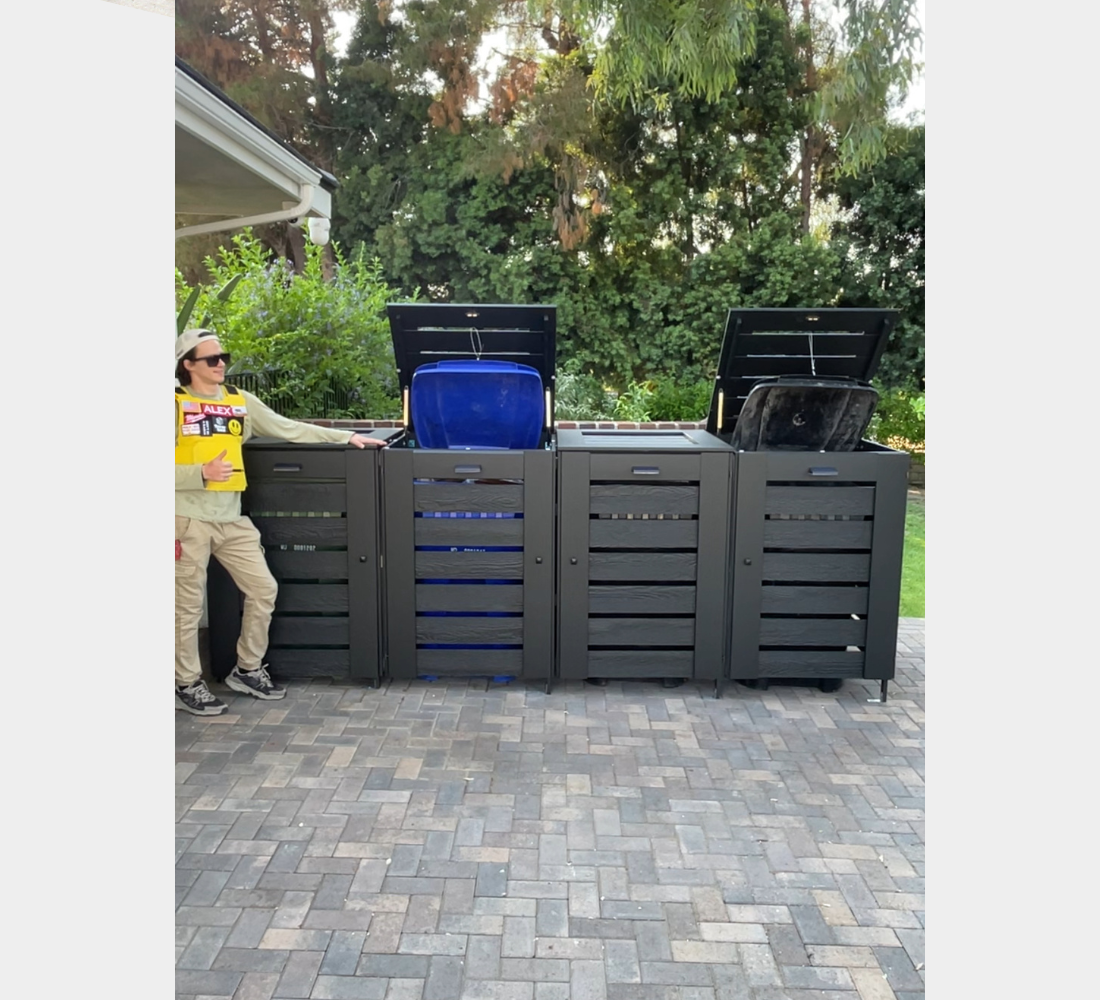 PVC / Box for 4 bins