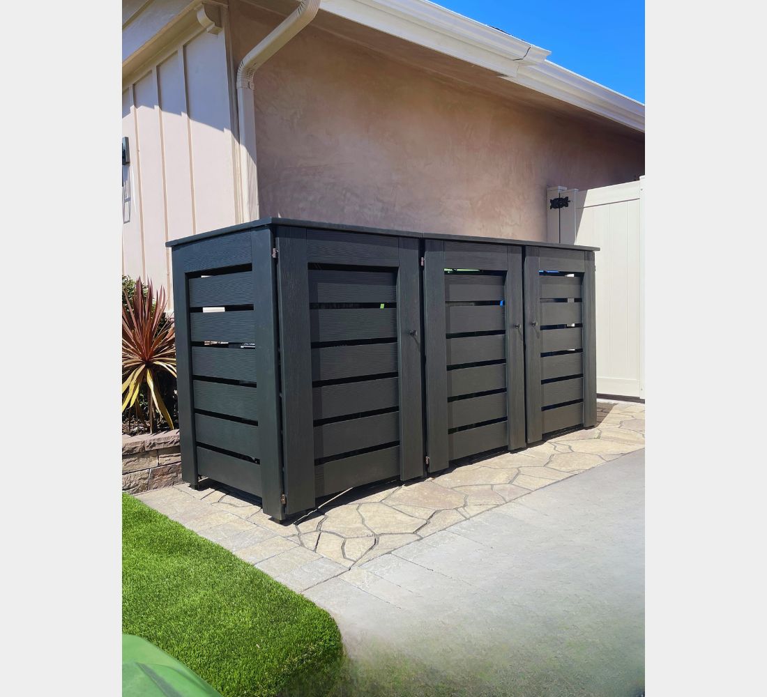 PVC / Box for 3 bins