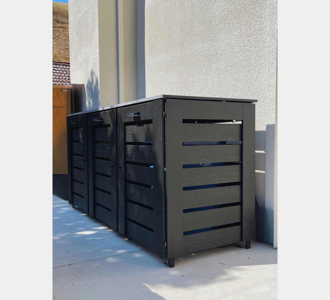 PVC / Box for 3 bins