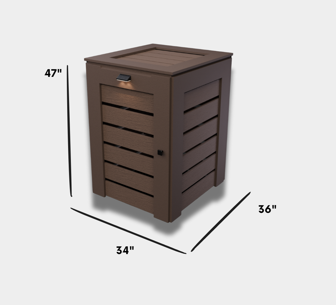 PVC / Box for 1 bin