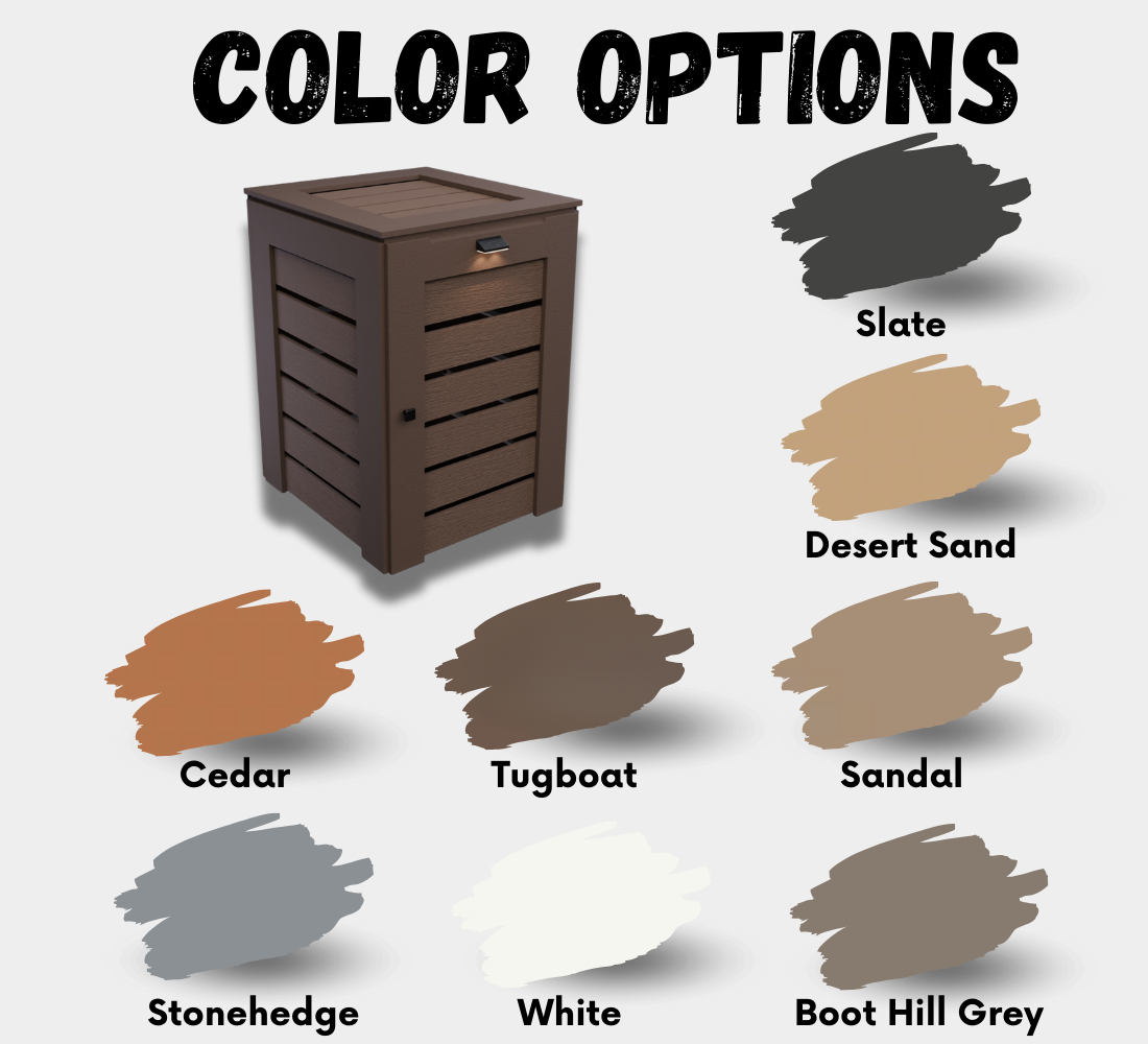 PVC / Box for 1 bin
