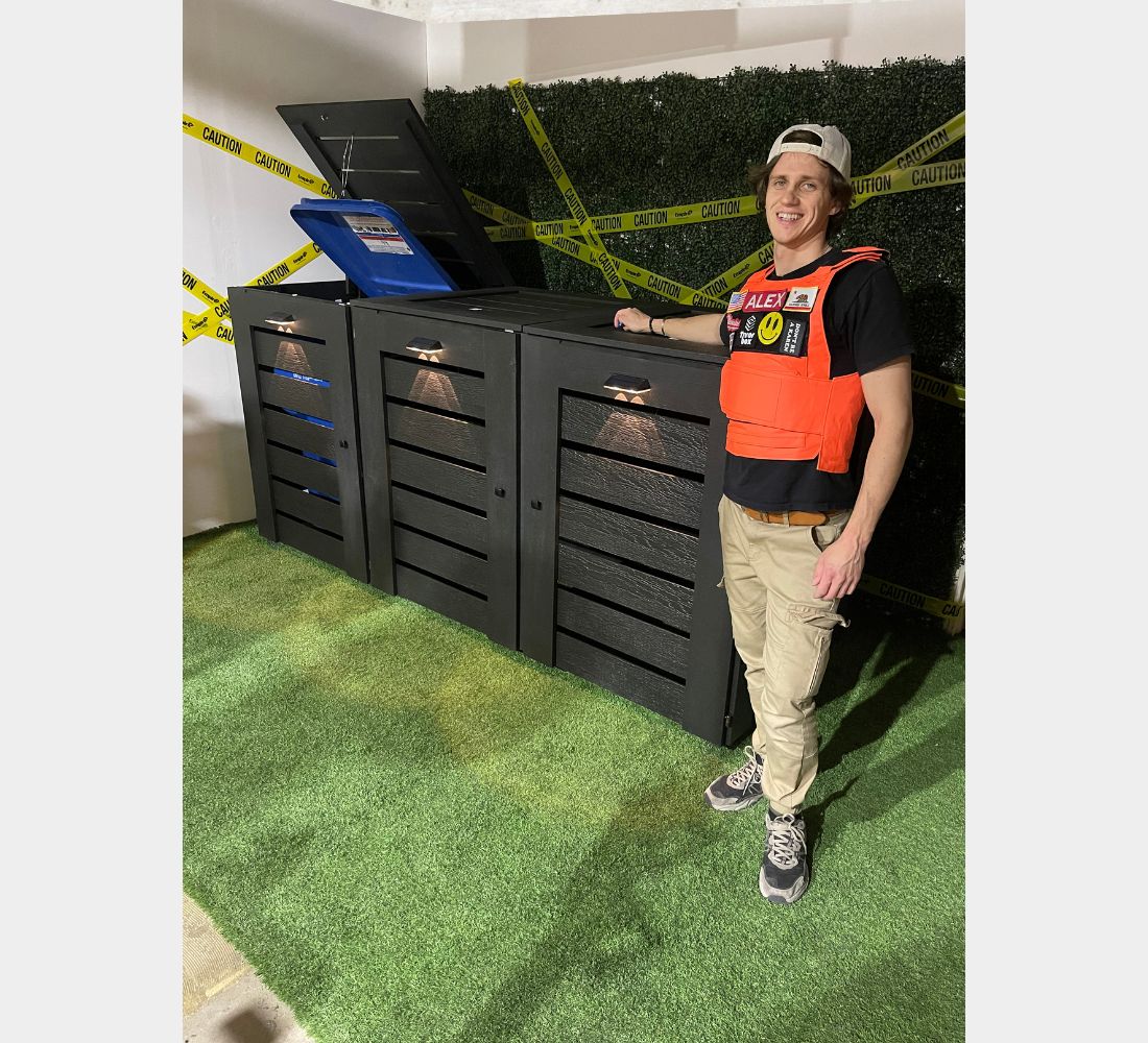 PVC / Box for 3 bins
