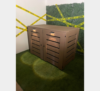 PVC / Box for 2 bins