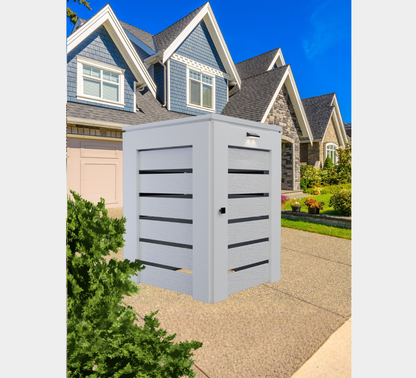 PVC / Trash Can Enclosure for 1 Bin