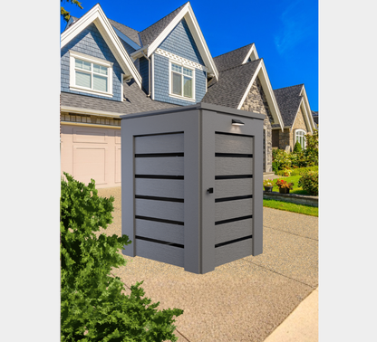 PVC / Trash Can Enclosure for 1 Bin
