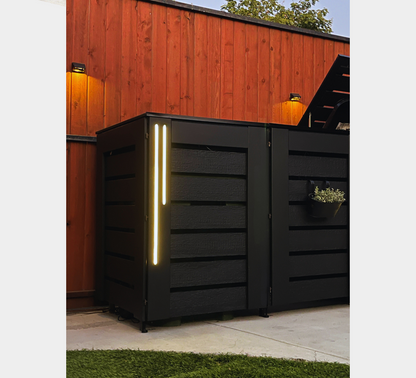 PVC-LED / Box for 4 bins