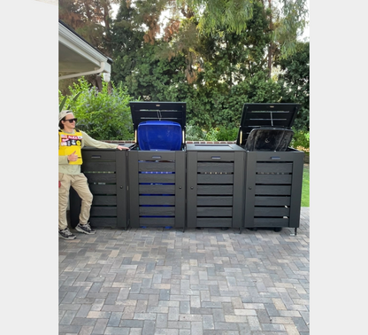 PVC / Box for 4 bins
