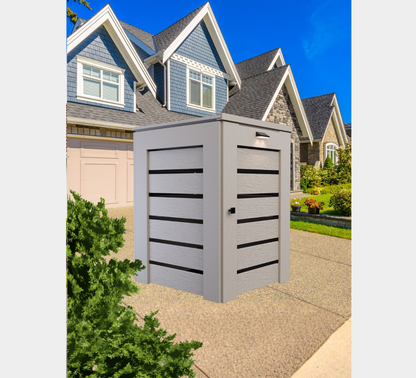 PVC / Trash Can Enclosure for 1 Bin