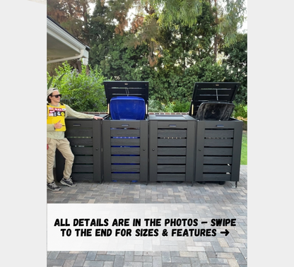 PVC / Box for 4 bins